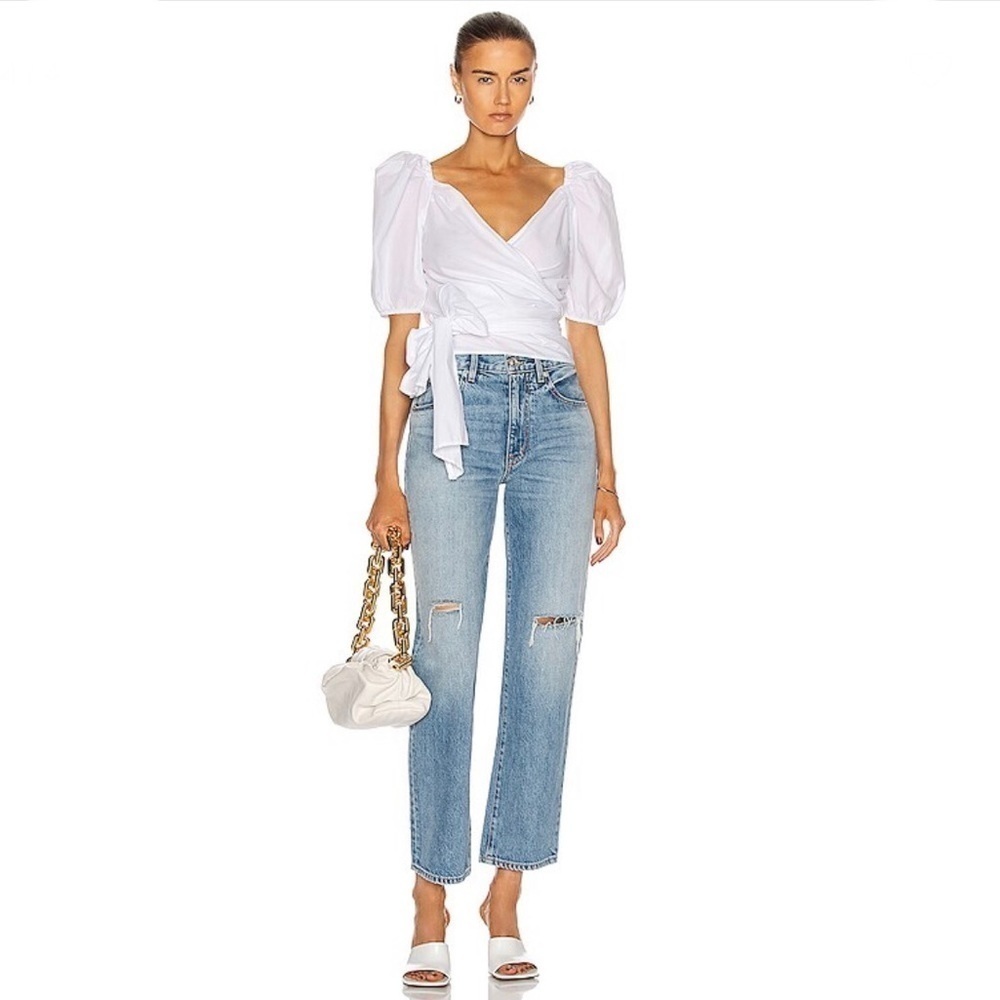 Citizens of Humanity Areli Wrap Top - Picture 1 of 14